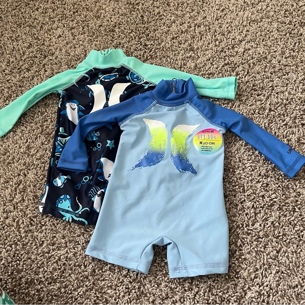 Kids Swim Set - Blue and Green